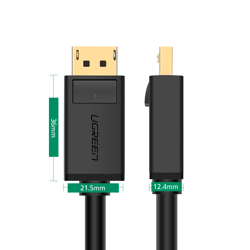 Dây chuyển đổi Display Port to Display Port. Dây cáp chuyển đổi DisplayPort, cao  cấp 